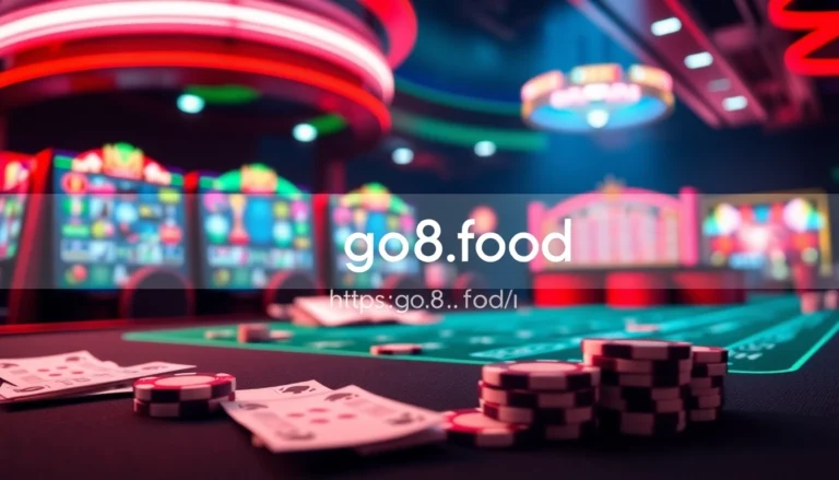 Experience the thrill of online gambling at https://go8.food/ with stunning virtual tables, chips, and slots.